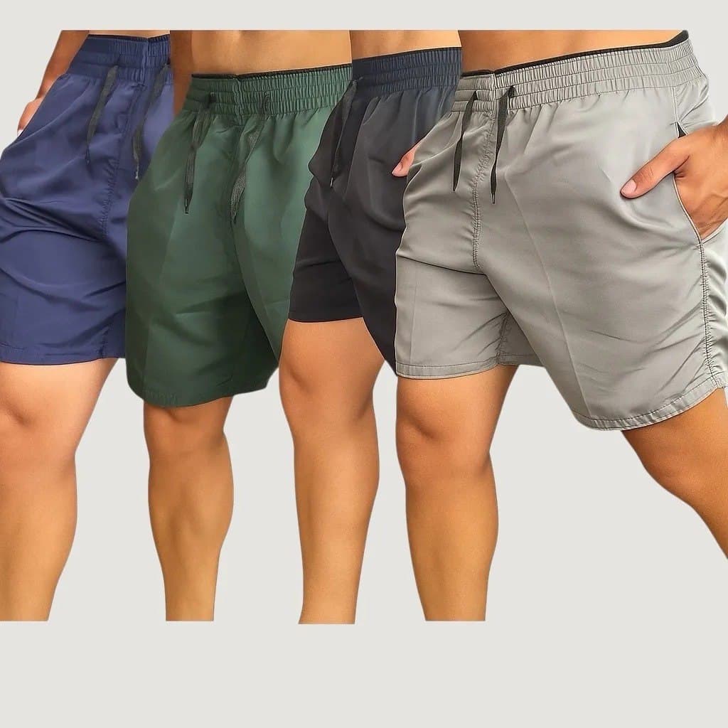 4 Short Tactel Masculino Bermuda
